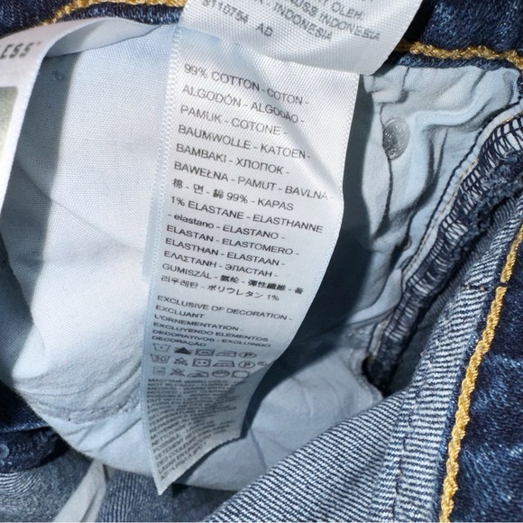 Revice Multi Tone Wide Leg Jeand Size 29 - Picture 6 of 6